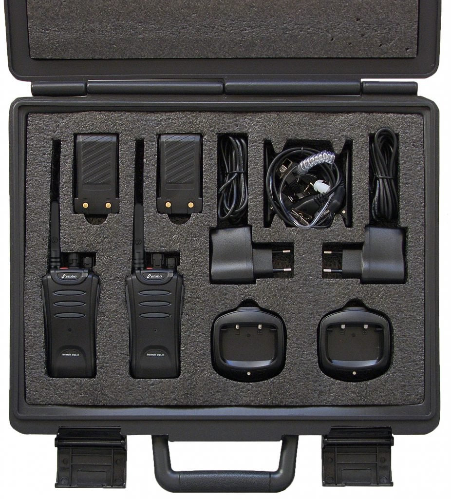Stabo Funkkoffer Freetalk Digi 8 Dmr/Pmr Pmr 446-Handsprechfunkgeräte