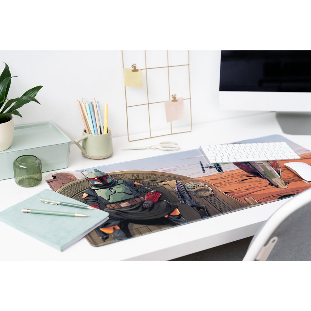 Alfombrilla Gaming Boba Fett The Mandalorian Star Wars