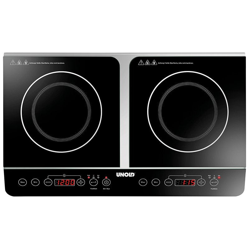 Unold Double Elégance Placa De Inducción 2 Zonas 3500w