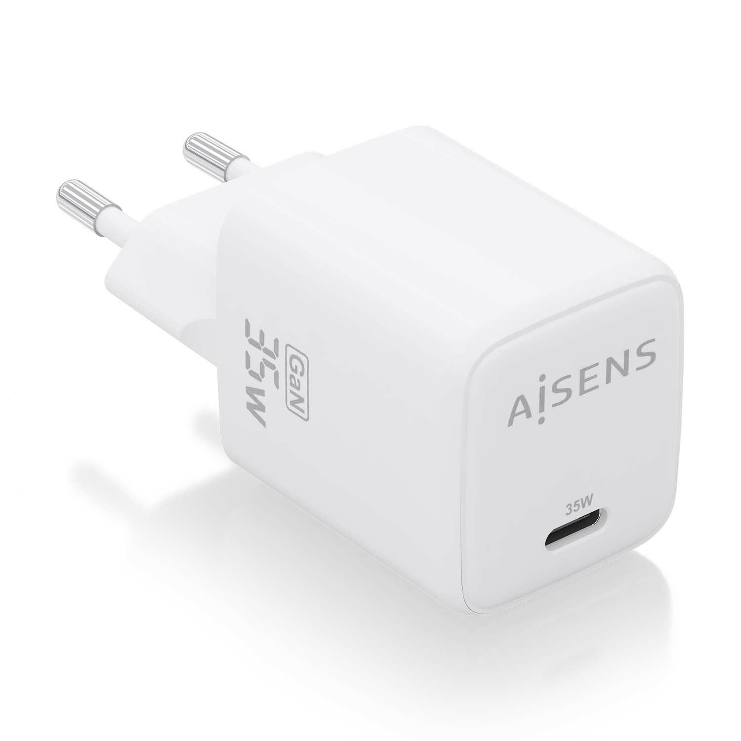 EAN 8436574709520 - AISENS ASCH-35W1P016-W cargador de dispositivo móvil Universal Corriente alterna Carga rápida Interior imagen 1