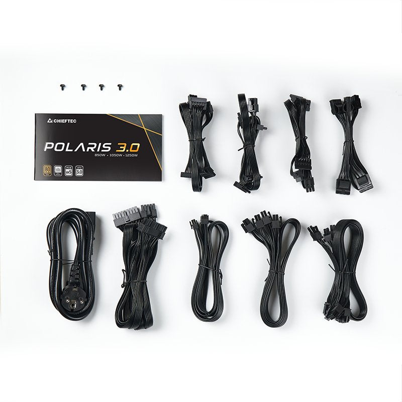 EAN 753263078155 - Chieftec Polaris 3.0 1250W unidad de fuente de alimentación 20+4 pin ATX ATX Negro imagen 7
