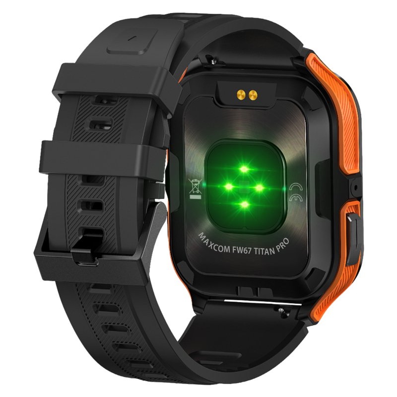 EAN 5908235977812 - MaxCom FW67 TITAN PRO 4,7 cm (1.85") IPS 44 mm Digital 320 x 382 Pixeles Pantalla táctil Negro, Naranja imagen 4