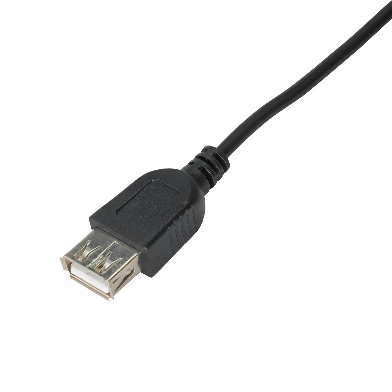 Extension Cord Akyga Ak-Usb-07 (Usb M - Usb 2.0 F; 1,8 M; Black Color)