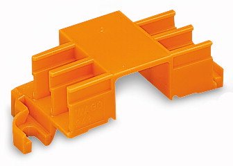 Wago 243-113 Befestigungsadapter,Fr 6 Steckpltze,Serie 243,Orange