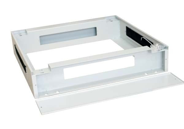 Allnet 19\"Schrank, Zbh. Sockel, B800/T1200mm, Lichtgris, Para Snb-Serie