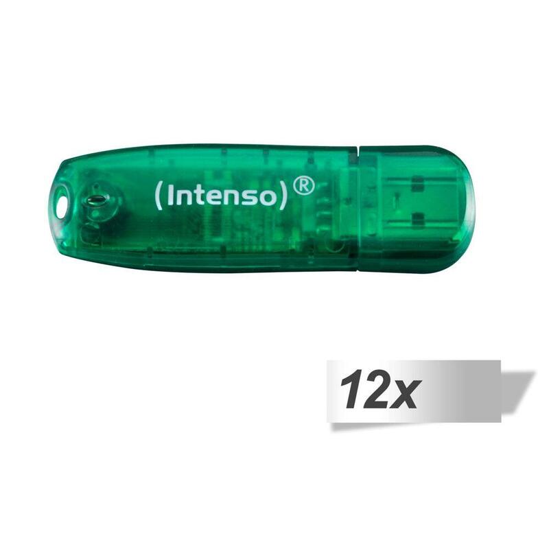 12x1 Intenso Rainbow Line 8gb Usb Stick 2.0