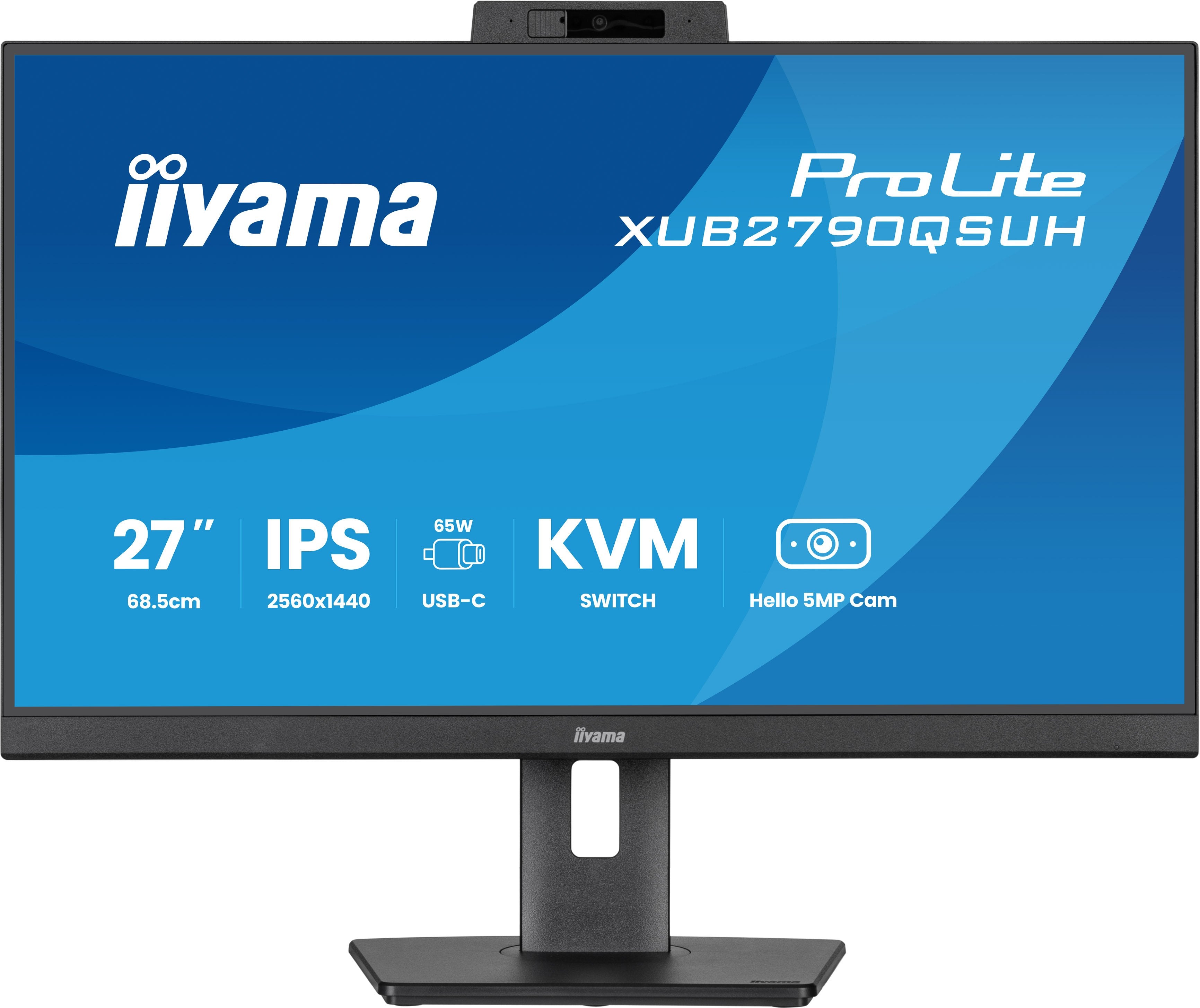 EAN 4948570125524 - iiyama ProLite XUB2790QSUH-B2 pantalla para PC 68,6 cm (27") 2560 x 1440 Pixeles Quad HD LED Negro imagen 2