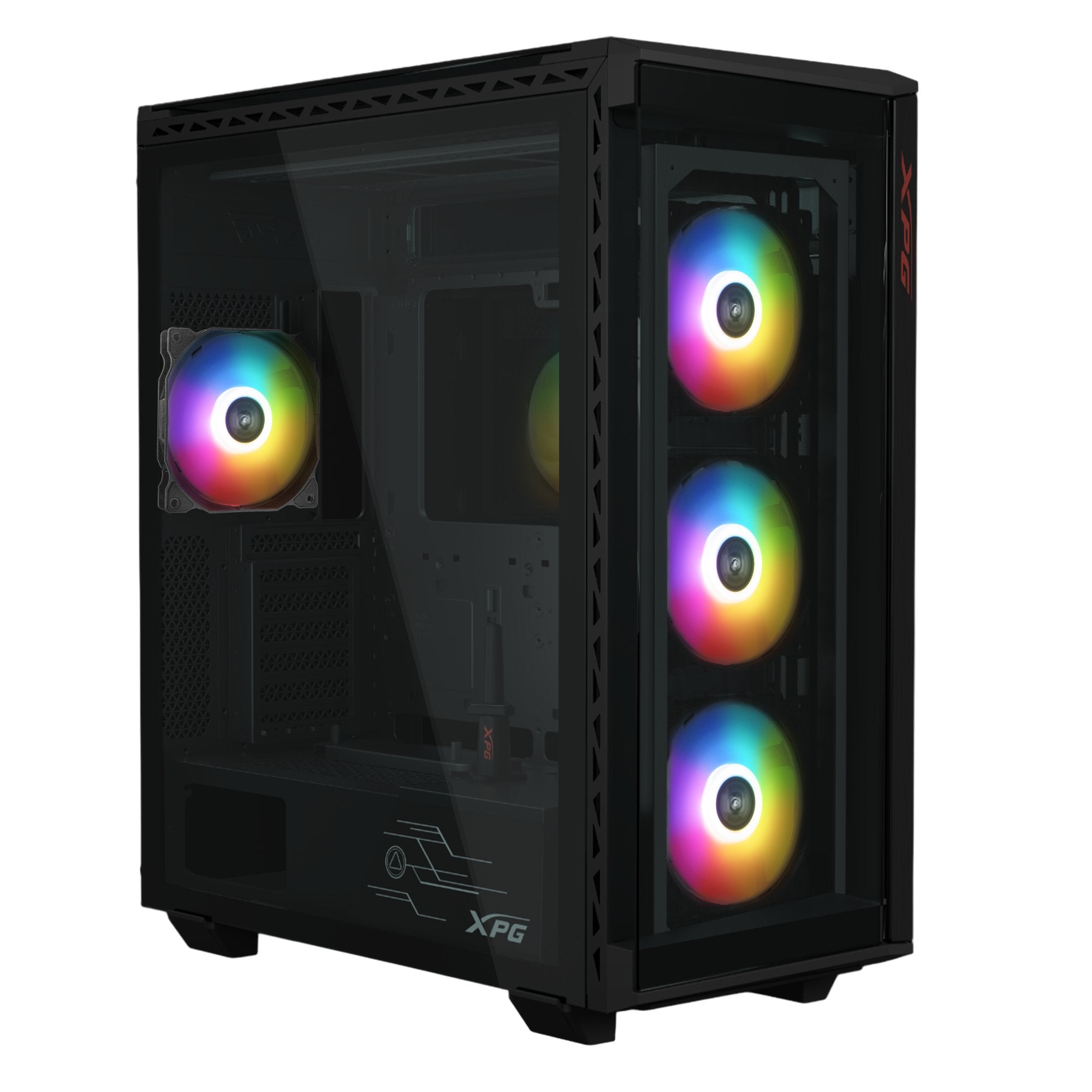 EAN 4711085944290 - XPG BATTLECRUISER II ST Midi Tower Negro imagen 1