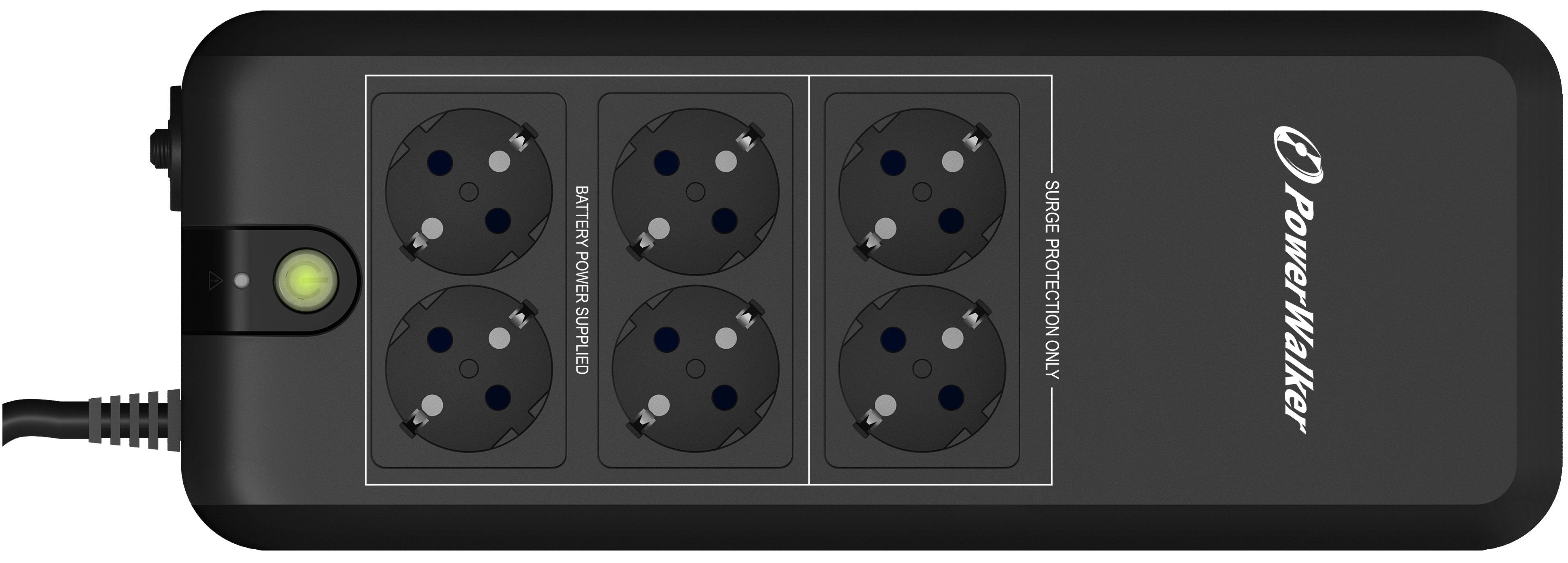 Sai Bluewalker Powerwalker Vfd 600 Apfc Negro 10120410