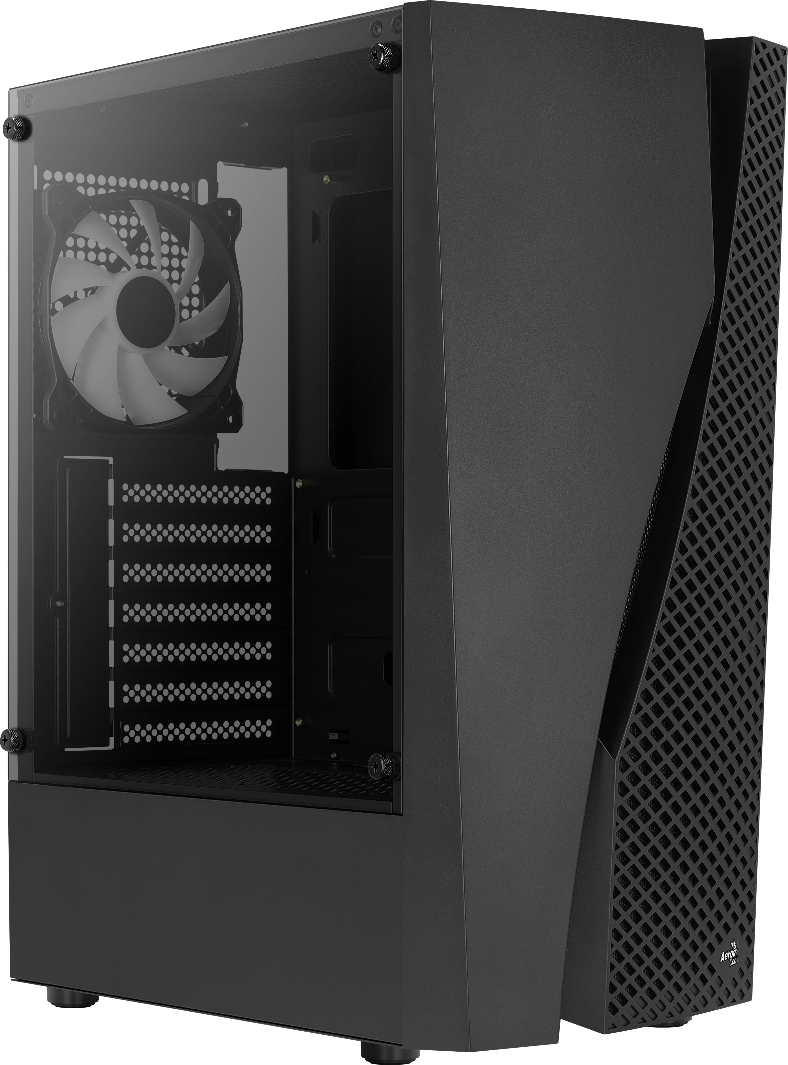 Caja Pc Aerocool Atx Wave V3 Argb Black