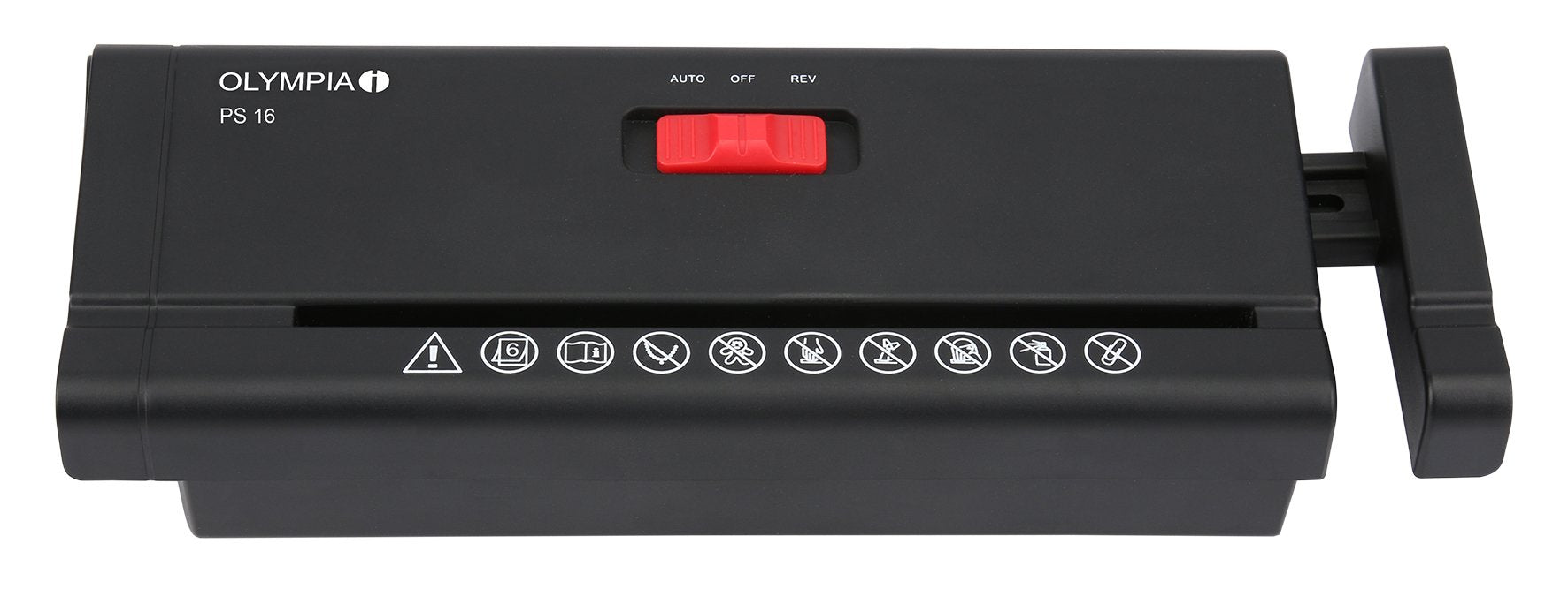 Olympia 2704 Triturador De Papel Corte En Tiras 34 Cm Negro