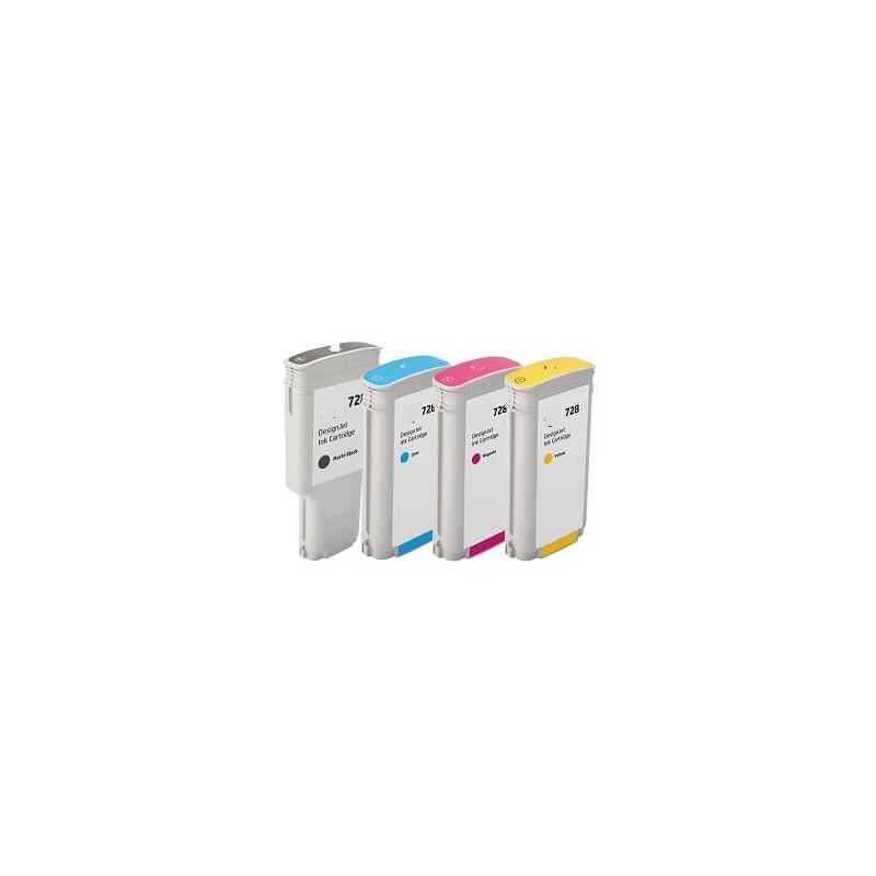 130ml Cyan Compatible Hp Designjet T730 ,T830 728c