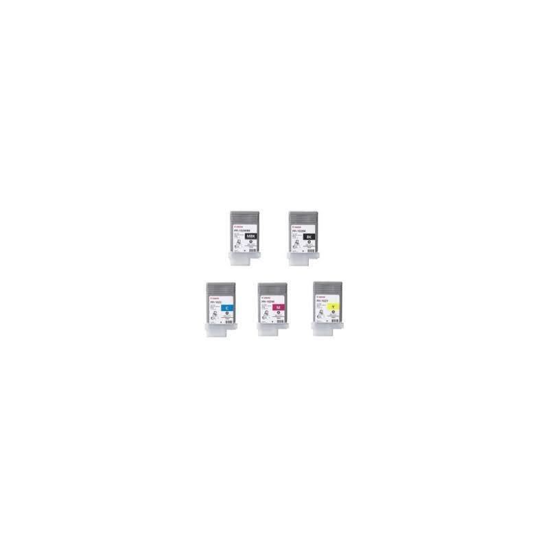 130ml Dye Para Cano Ipf500,Ipf600,Ipf700,Lp17,Lp24 Pfi-102y Pfi102y