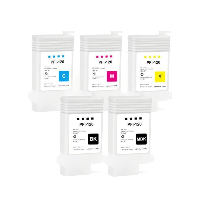 130ml Negro Mate Para Imageprograf Tm-200,Tm-300 2884c001 Pfi120mbk