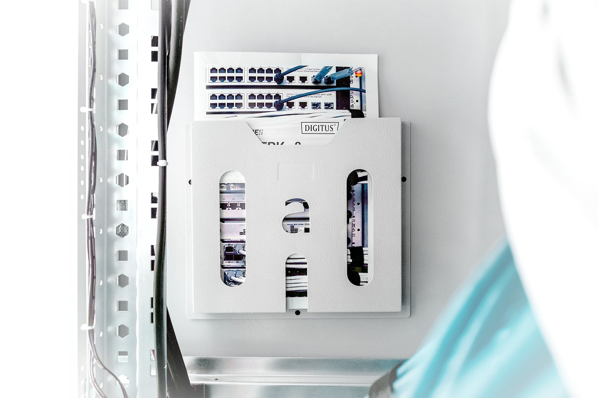 Digitus Bolsillo Para Planos De Cableado, A4 233 X 263 X 30 Mm