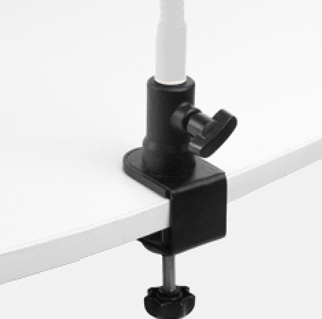 EAN 4250234567510 - Walimex Screw Clamp with Spigot Mounting Negro Metal, Caucho imagen 1