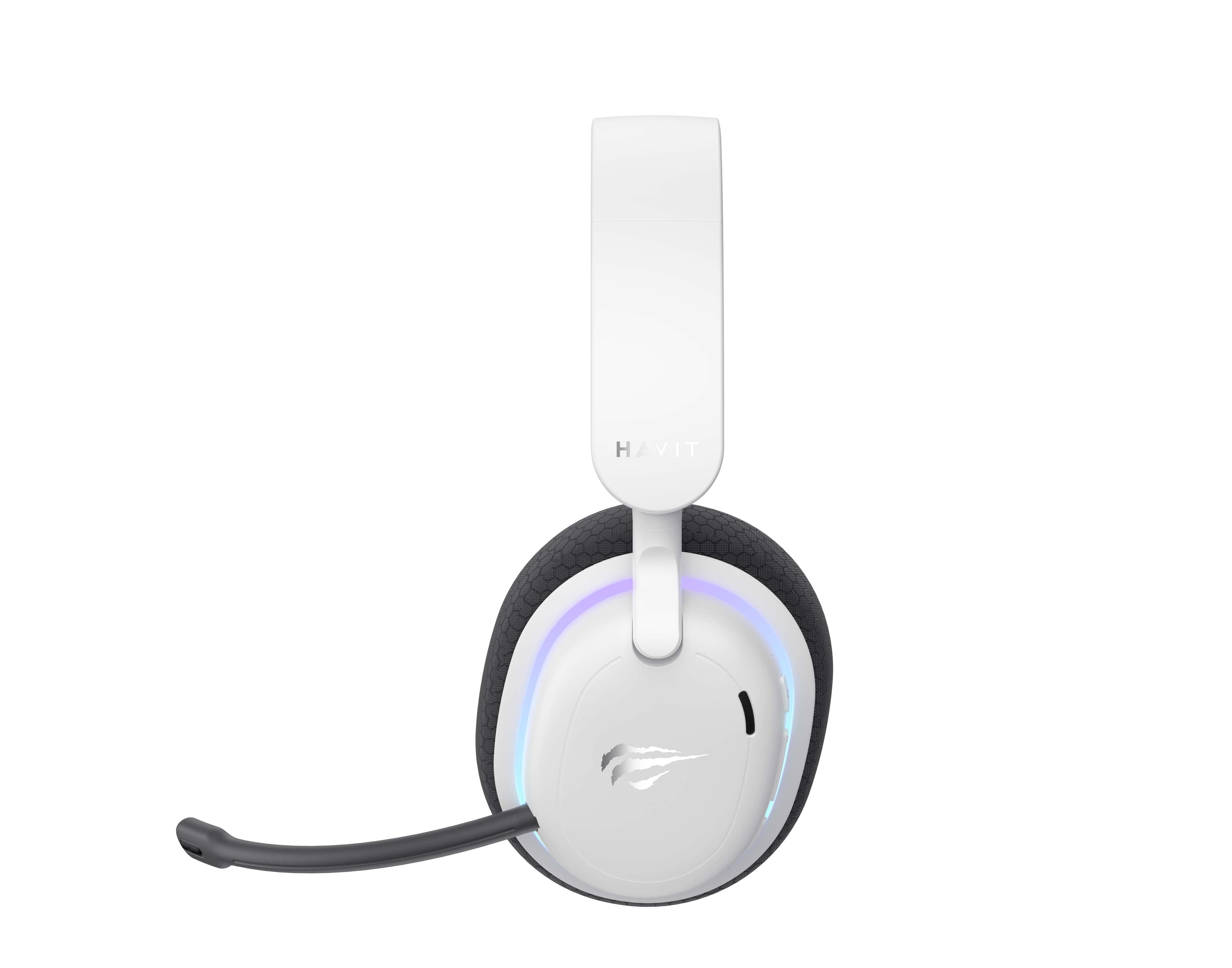 EAN 6939119080594 - Havit Fuxi-H7 Auriculares Inalámbrico y alámbrico Diadema Juego USB Tipo C Bluetooth Negro, Blanco imagen 4