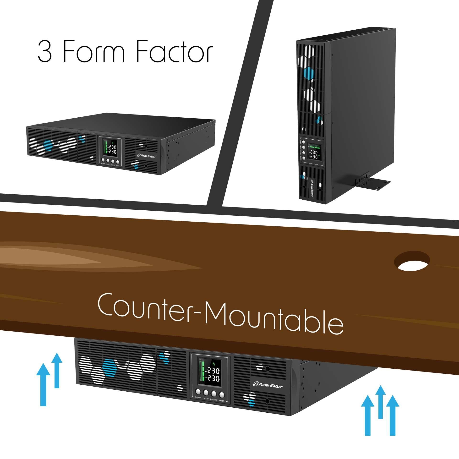 EAN 4260074983784 - PowerWalker VI 1000 RLP sistema de alimentación ininterrumpida (UPS) Línea interactiva 1 kVA 900 W 8 sali imagen 4