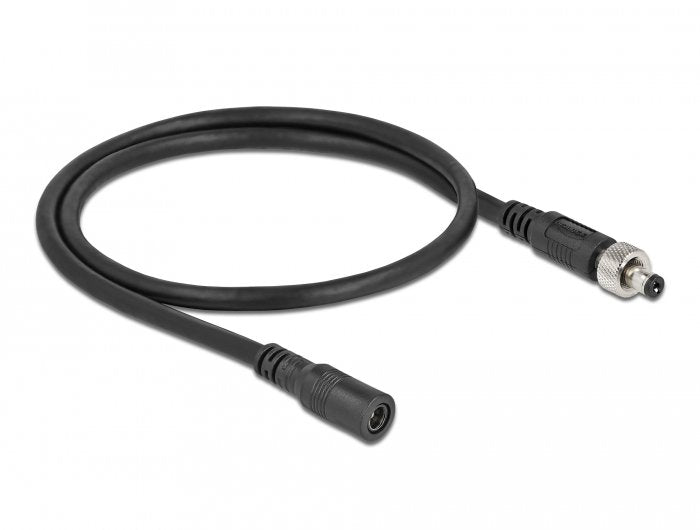 Cable De Extensión De Cc De Delock 5,5 X 2,1 Mm Macho A Hembra Atornillable