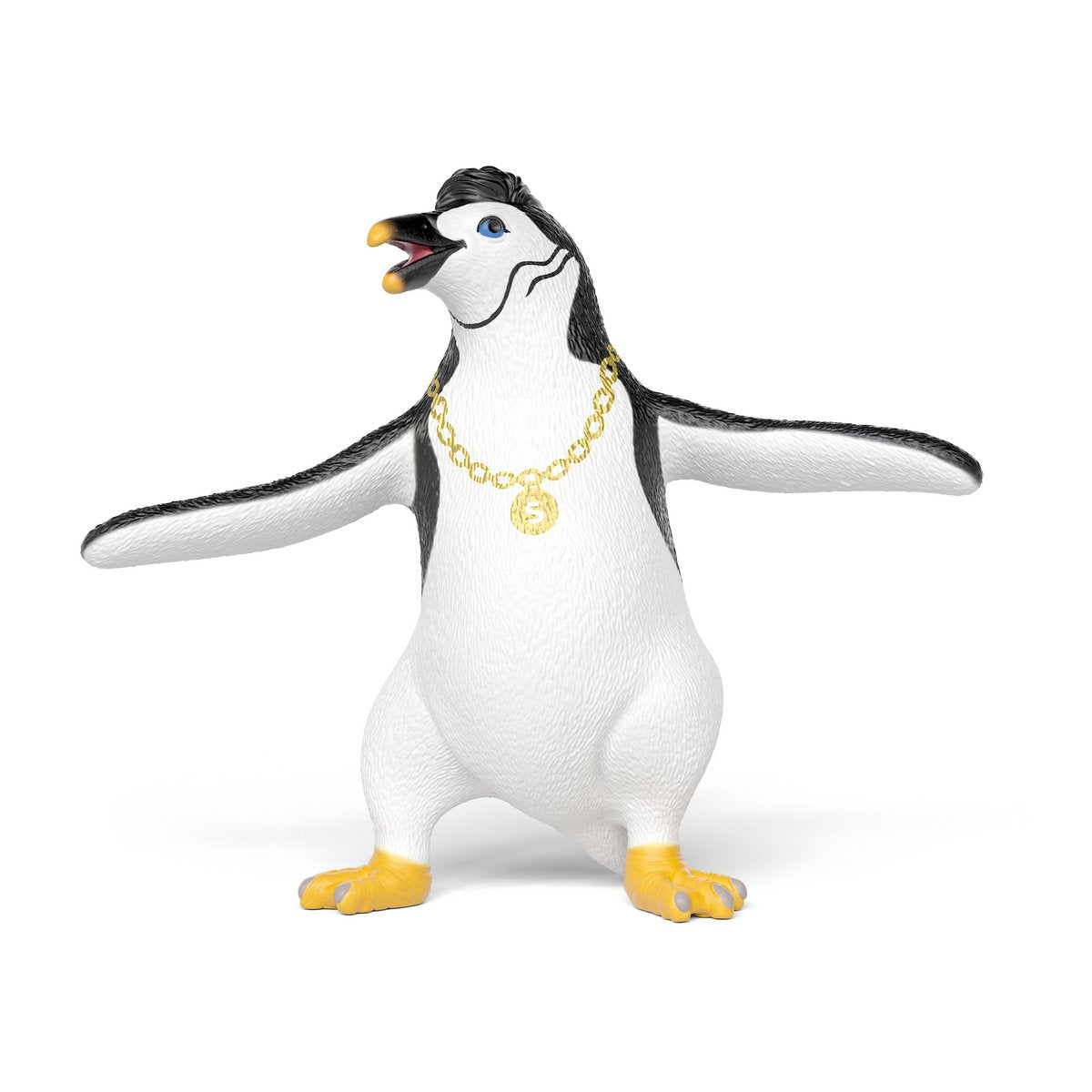Schleich Die Schule Der Magischen Tiere - Juri Der Pinguin Mit Goldkette 14958