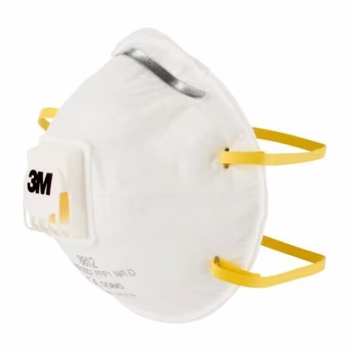 3m Cool Flow Pack De 3 Mascarillas Para Particulas Ffp1 - Desechable - Con Valvula - Para Niveles Bajos De Particulas -