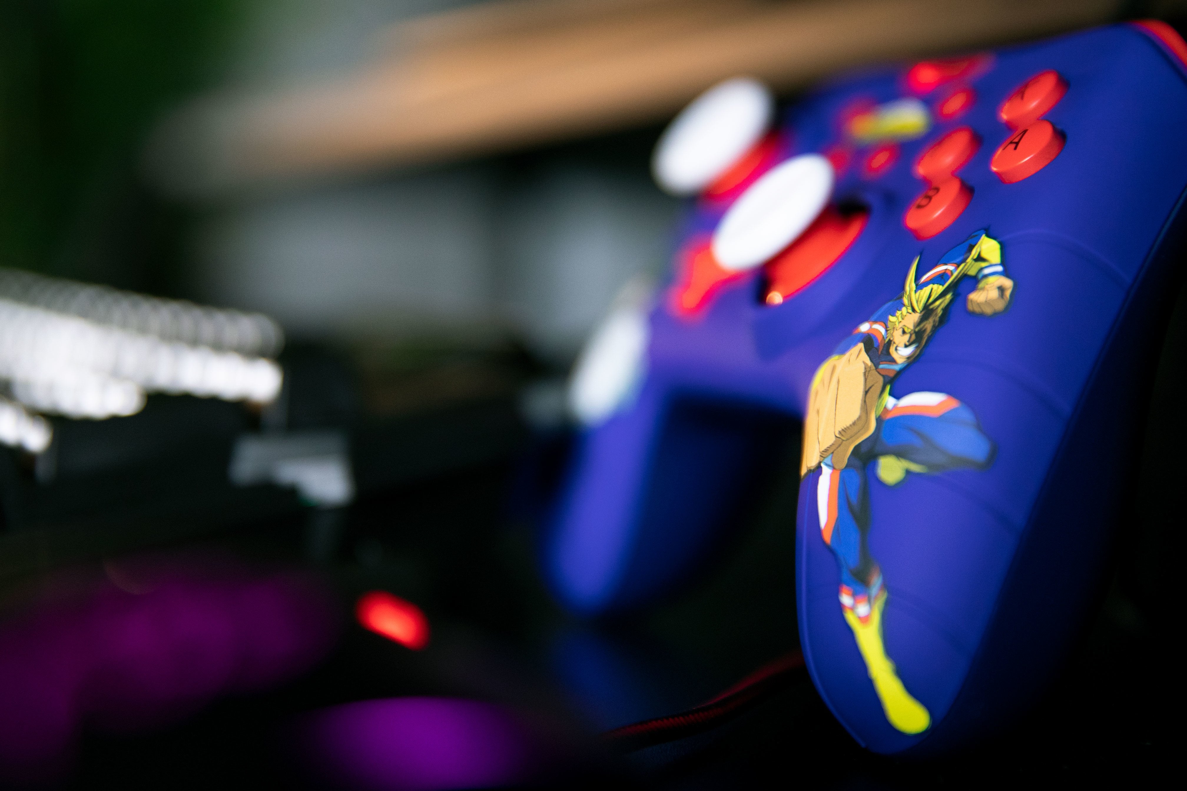 Konix My Hero Academia Mando/Gamepad Usb - Compatible Con Nintendo Switch Y Pc - 13 Botones - Cable De 3m