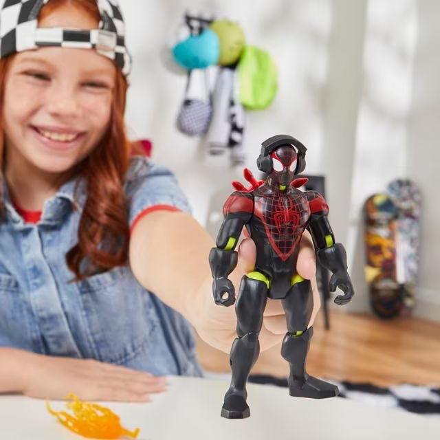 Figura Miles Morales Mix Mashers Marvel 12cm