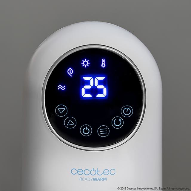 EAN 8435484053143 - Cecotec Ready Warm 10100 Smart Ceramic Interior Blanco 2200 W Ventilador eléctrico imagen 5