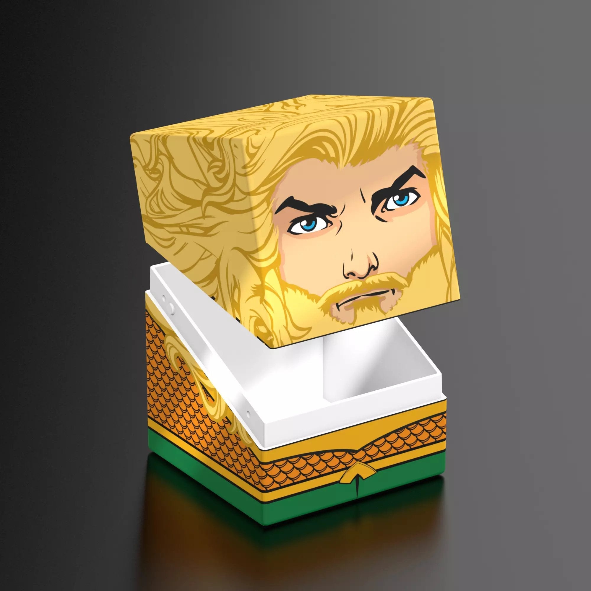 Caja De Mazo Squaroes Dc Justice League Aquaman