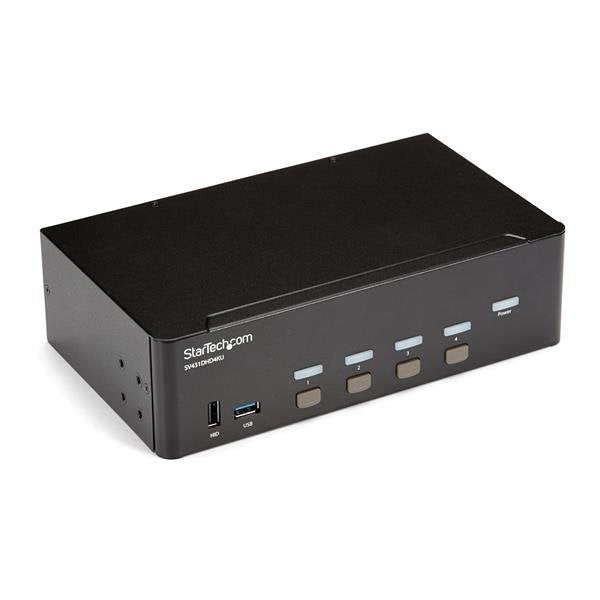 Startech Switch Kvm 4 Puertos 2xhdmi 4k