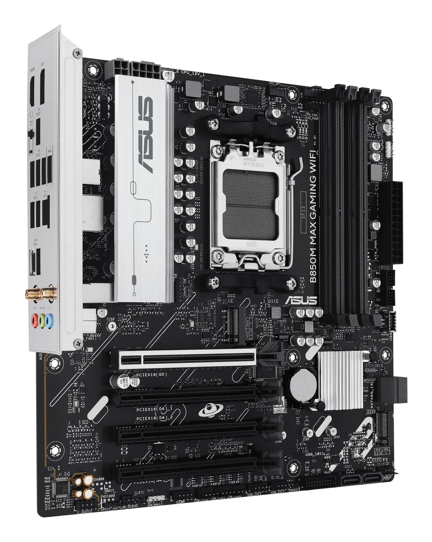 EAN 4711636062343 - ASUS B850M MAX GAMING WIFI AMD B850 Zócalo AM5 micro ATX imagen 3