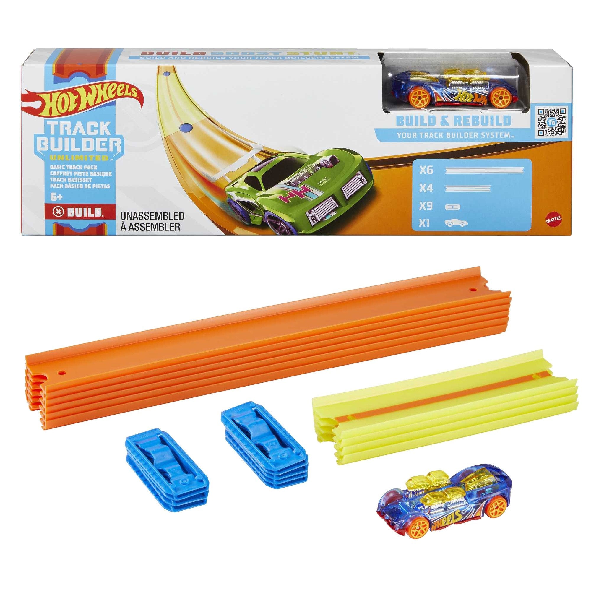 Mattel Hot Wheels Zestaw Torów Podstawowych Gvg13