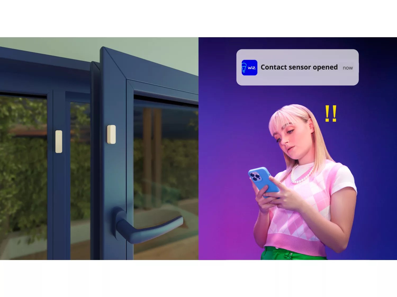 EAN 8720169077041 - WiZ 929004121901 sensor de puerta / ventana Inalámbrico Puerta/ventana Blanco imagen 3