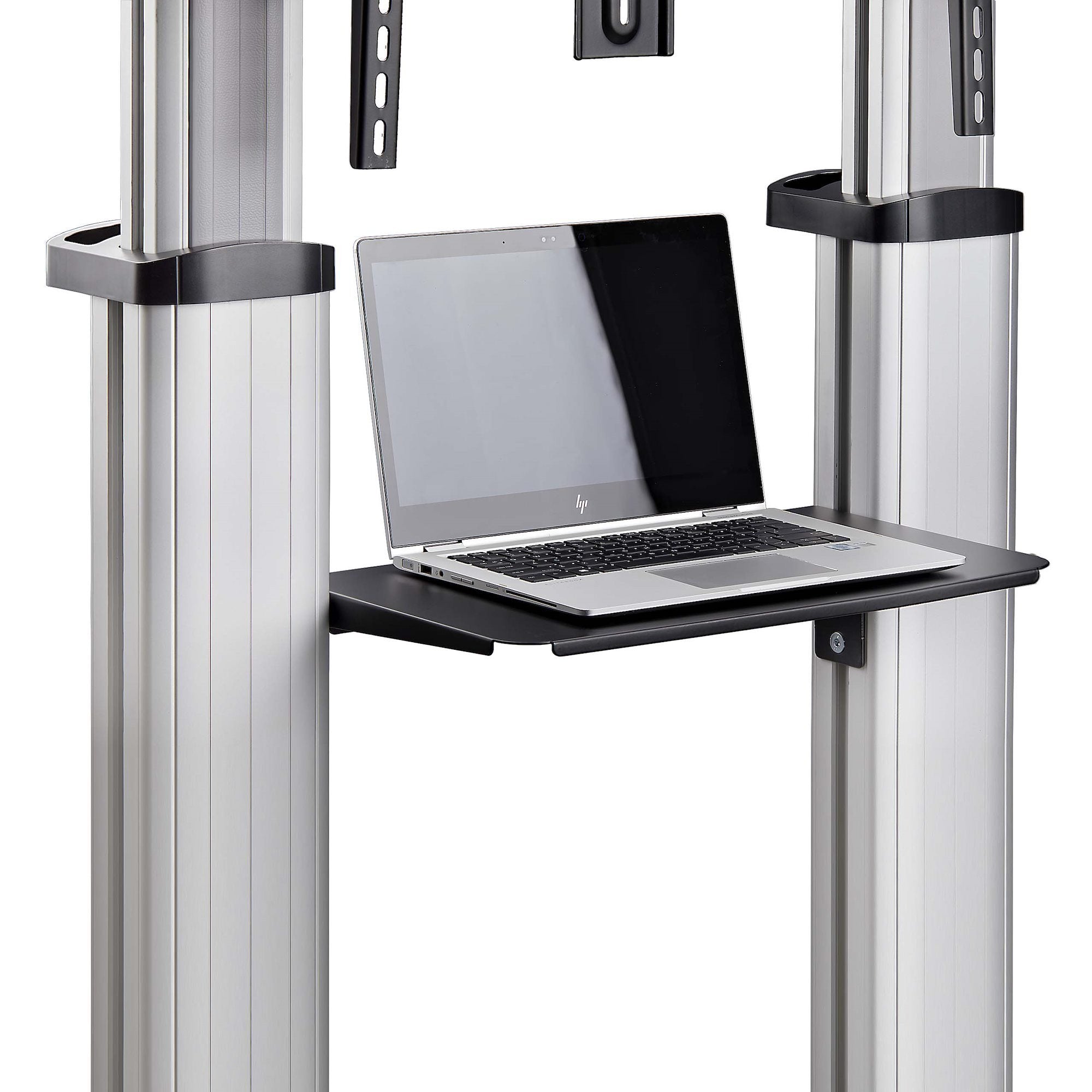 EAN 0065030906302 - StarTech.com 1110C-MOBILE-TV-CART soporte para TV 2,54 m (100") Negro, Plata imagen 10
