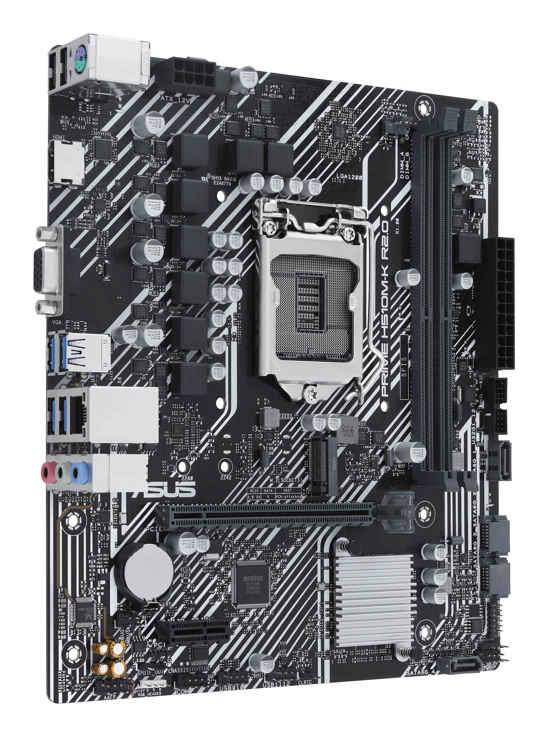 EAN 4711387113189 - ASUS PRIME H510M-K R2.0 Intel H510 LGA 1200 (Socket H5) micro ATX imagen 3