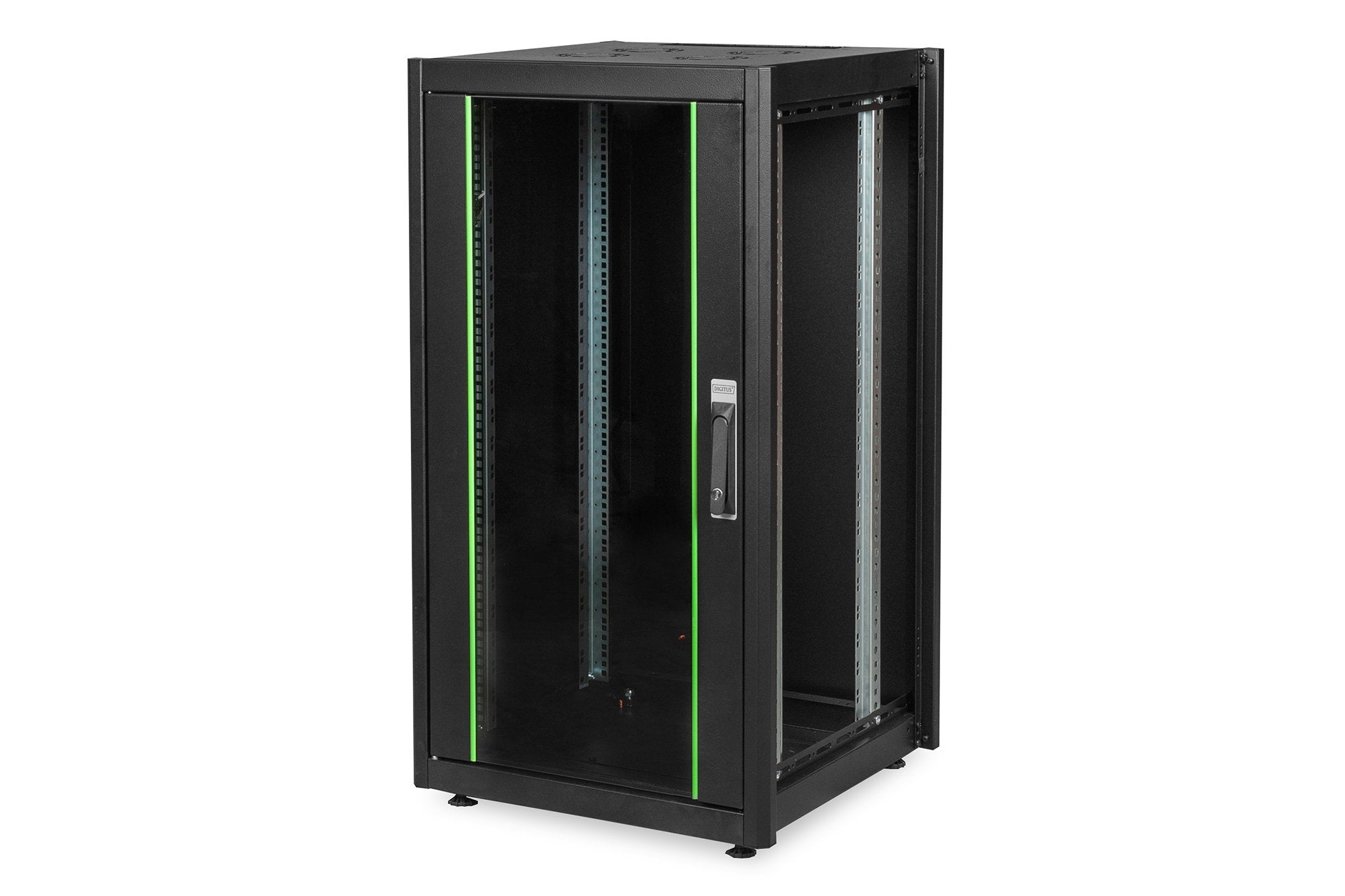 Digitus Dn-19 22u-6/6-Db Armario Rack Rack O Bastidor Independiente Negro