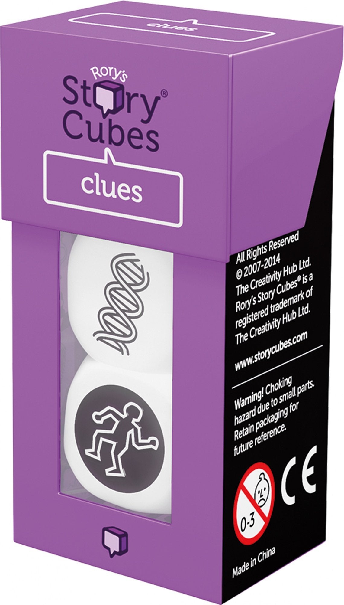 Juego De Mesa Story Cubes Pistas Pegi 8