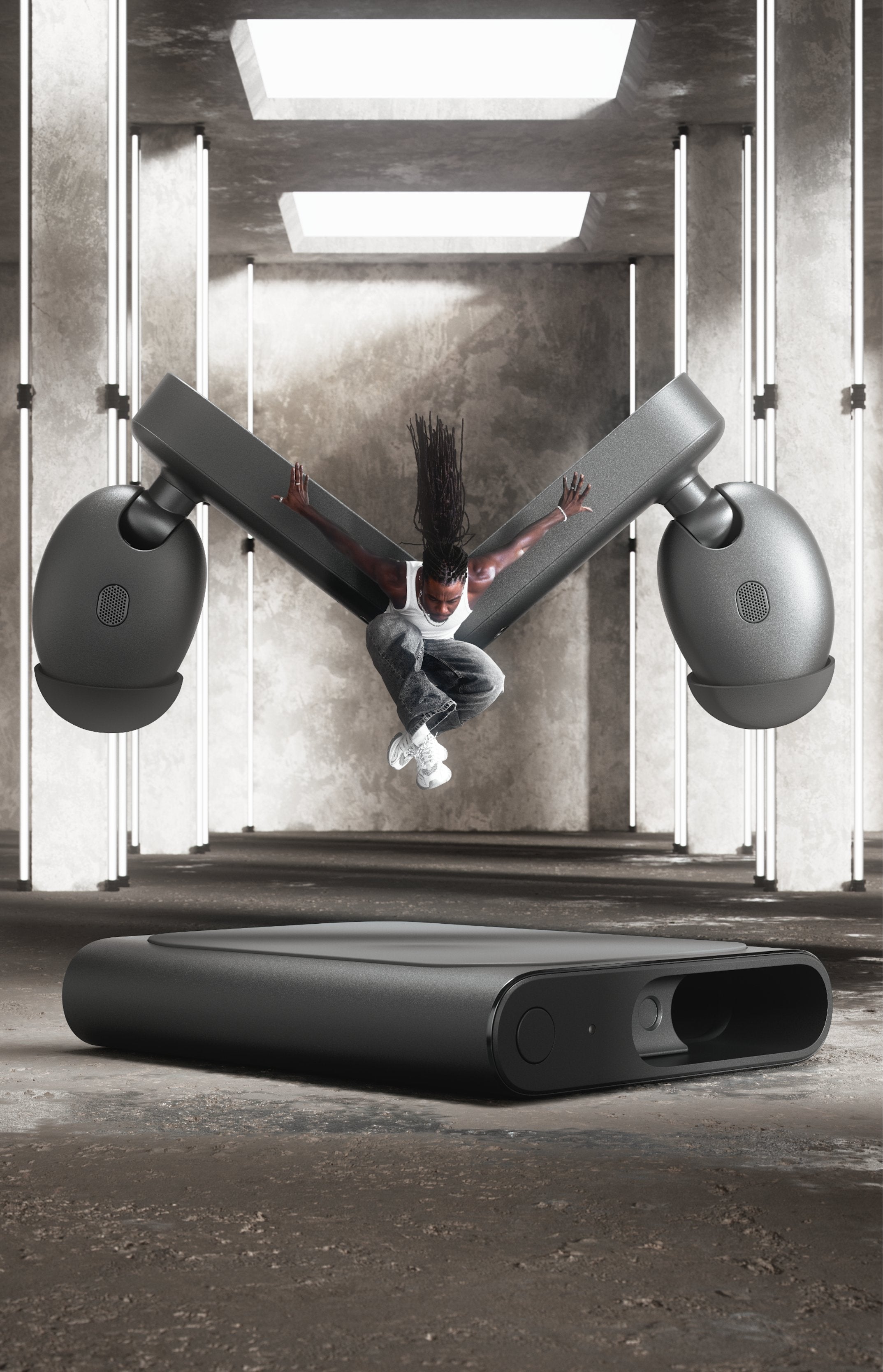 Auriculares Hmd Amped Buds Inalámbrico Bluetooth Negro