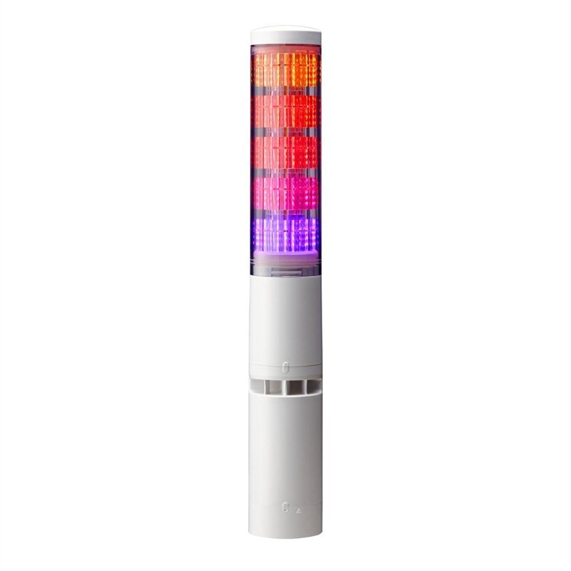 Torre De Señalización Patlite La6-5dtnwb-Poe Tcp Ip Poe Http Prog. Condujo