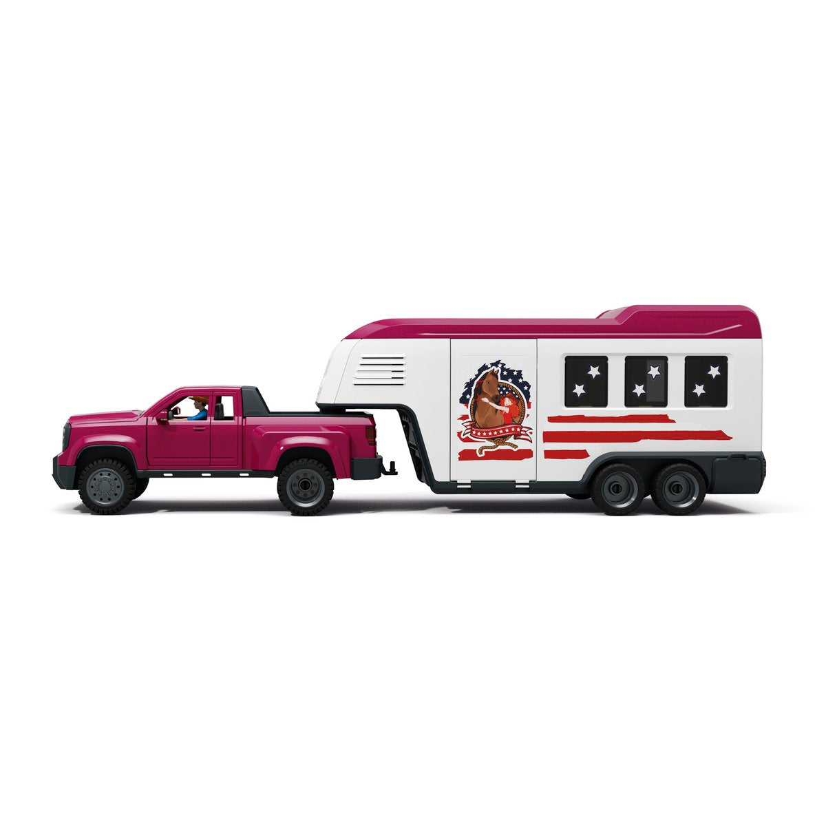 Schleich Horse Club Lakeside Truck Mit Anhänger 42705