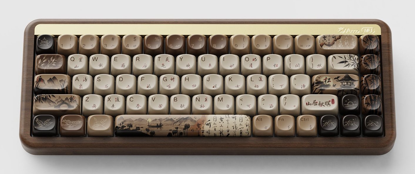 Keyboard Wrl Mu01 Mountain Sec/6925758630528 Akko