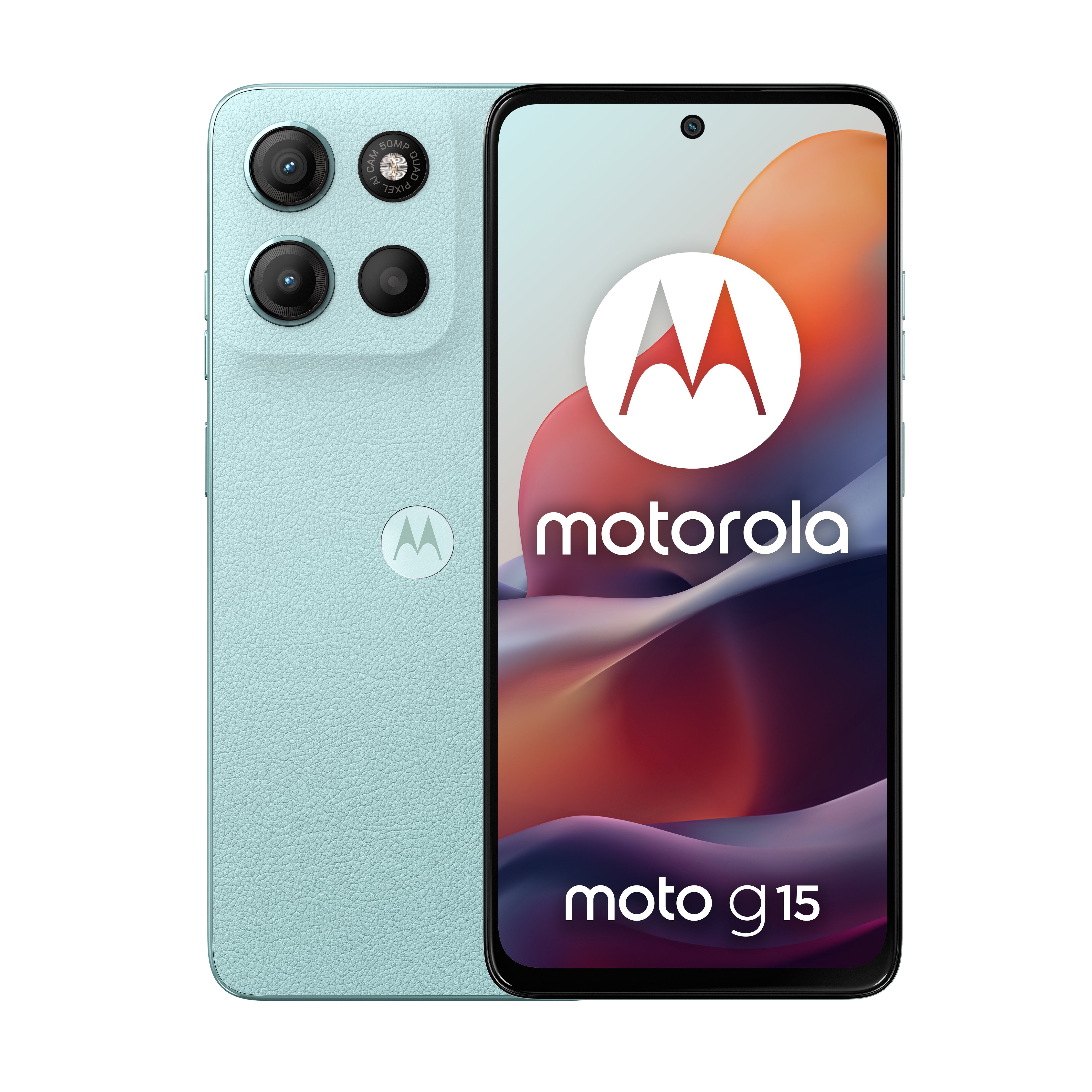 EAN 840023291227 - Motorola moto g15 17,1 cm (6.72") SIM doble Android 15 4G USB Tipo C 4 GB 128 GB 5200 mAh Azul claro imagen 2