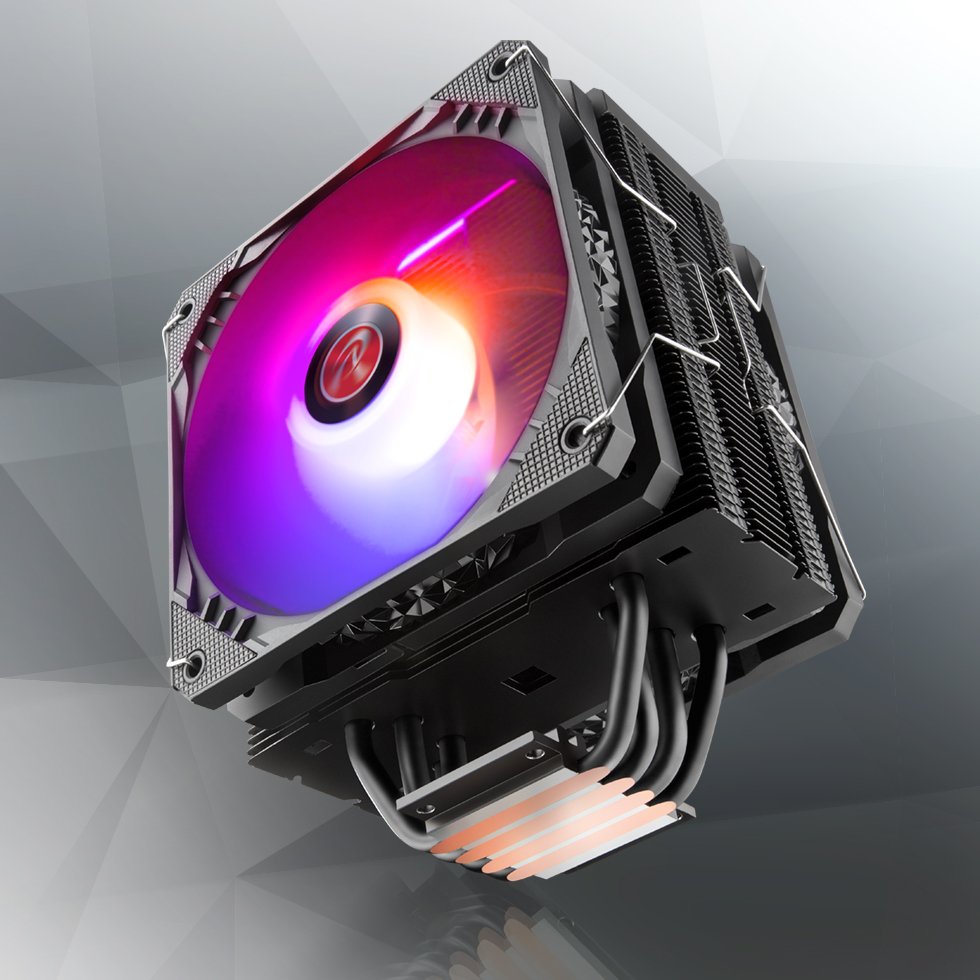 Enfriador De Cpu Raijintek Eleos 12 Duo Rbw 0r10b00221