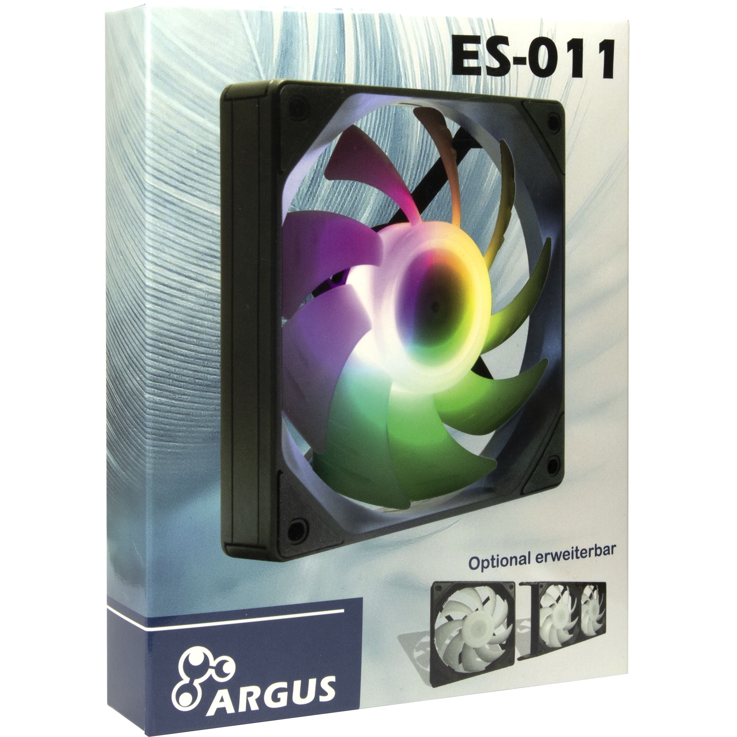 Ventilador Pc Inter-Tech Argus Es-011, Negro, 120 Mm 88885647