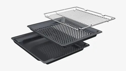 Bosch Home Hnd677ls62, Juego De Estufa Negro/Acero Inoxidable Hnd677ls62