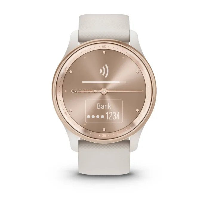 EAN 753759309435 - Garmin vivomove Trend LCD 40 mm Híbrido 254 x 346 Pixeles Pantalla táctil Oro rosado GPS (satélite) imagen 3
