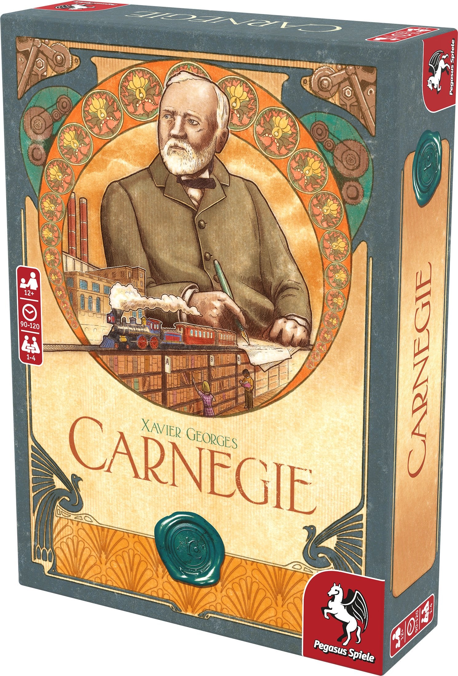 EAN 4250231730849 - Pegasus Spiele Carnegie Juego de mesa Simulación económica imagen 2