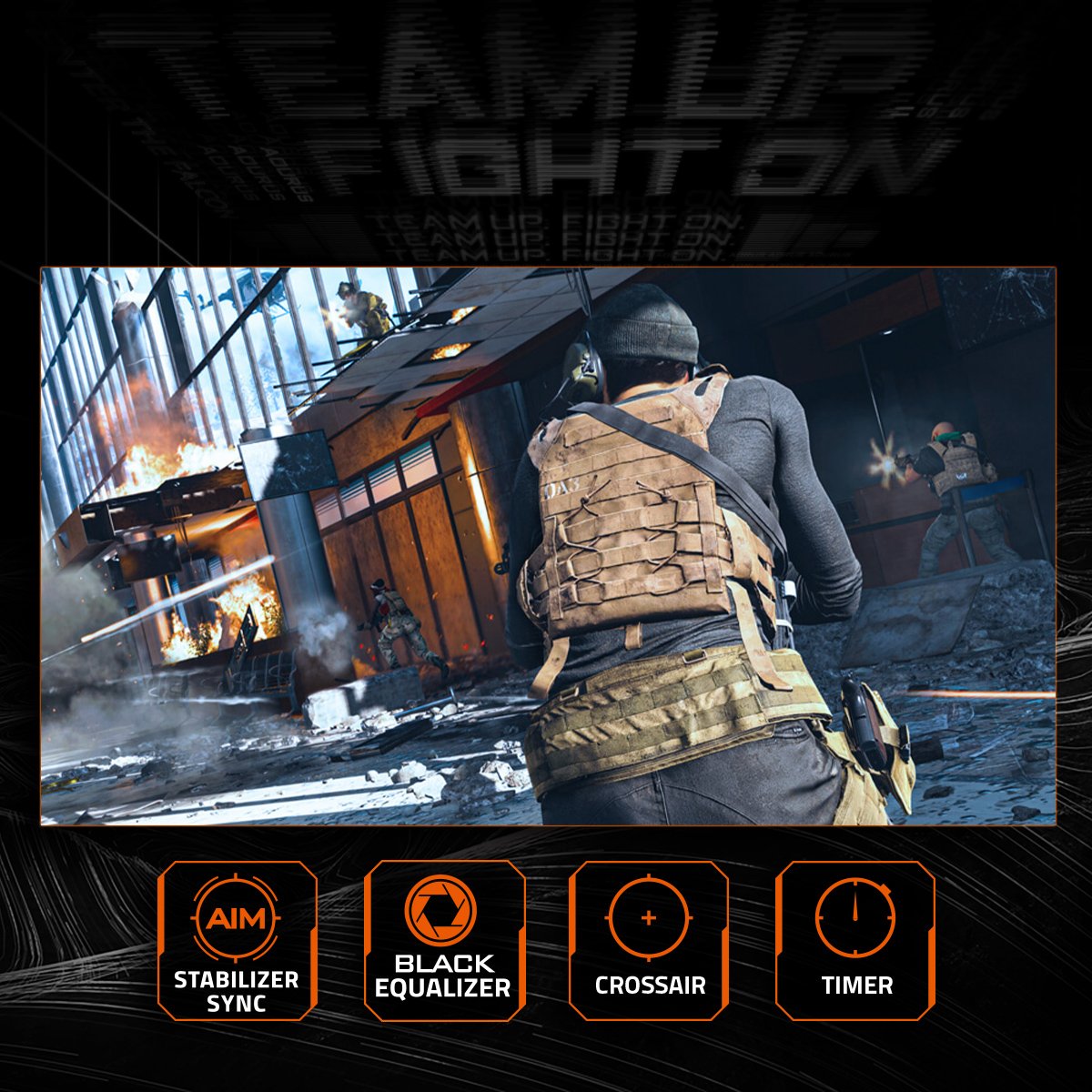 Monitor Gaming Gigabyte M27qa 27" 2560x1440 Qhd Ss Ips