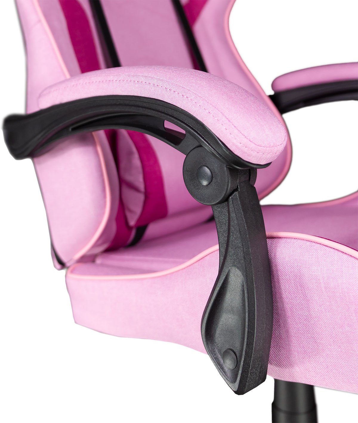 Talius Silla Hornet Gaming Negra/Rosa, Butterfly, Base Nylon, Ruedas Nylon