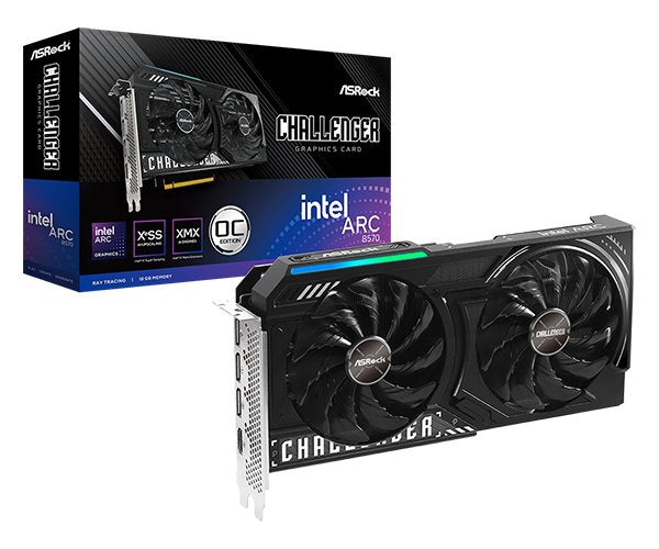 EAN 4711581490048 - Asrock Challenger Intel Arc B570 10GB OC GDDR6 imagen 6